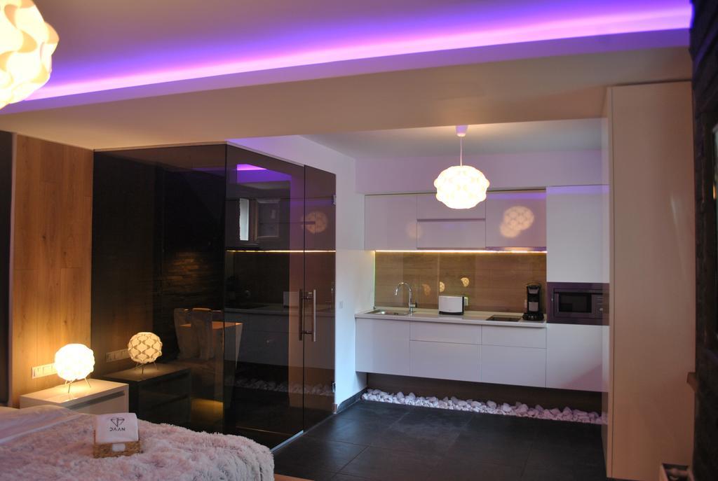 Daan Apartments Kluž Pokoj fotografie